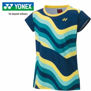 ヨネックス YONEX レディース ウィメンズゲームシャツ インディゴマリン 20755 458 テニス バドミントン 半袖 シャツ Tシャツ トップス
