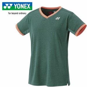 ヨネックス YONEX レディース ウィメンズゲームシャツ オリーブ 20758 149 バドミントン テニス ゲームウエア 半袖 シャツ Tシャツ