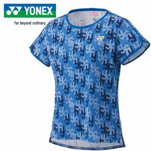 ヨネックス YONEX レディース ウィメンズゲームシャツ コバルトブルー 20795 060 テニス バドミントン 半袖 シャツ Tシャツ トップス