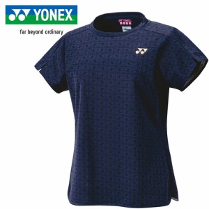ヨネックス YONEX レディース ウィメンズゲームシャツ ミッドナイト 20798 170 テニス バドミントン 半袖 シャツ Tシャツ トップス 女性
