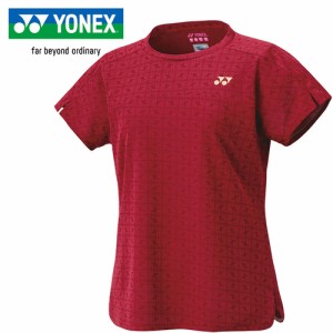 ヨネックス YONEX レディース ウィメンズゲームシャツ ボルドー 20798 387 テニス バドミントン 半袖 シャツ Tシャツ トップス 女性