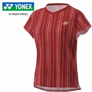 ヨネックス YONEX レディース ウィメンズゲームシャツ ボルドー 20799 387 テニス バドミントン 半袖 シャツ Tシャツ トップス 女性