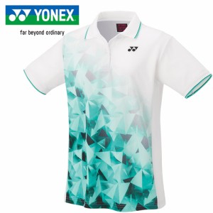 ヨネックス YONEX レディース ウィメンズゲームシャツ ホワイト 20810 011 テニス バドミントン 半袖 シャツ 衿付き トップス 女性