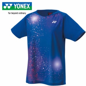 ヨネックス YONEX レディース ウィメンズゲームシャツ ミッドナイトネイビー 20811 472 テニス バドミントン 半袖 シャツ Tシャツ