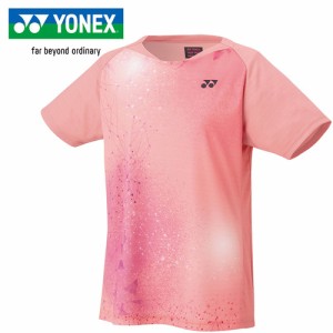 ヨネックス YONEX レディース ウィメンズゲームシャツ コーラル 20811 601 テニス バドミントン 半袖 シャツ Tシャツ トップス 女性