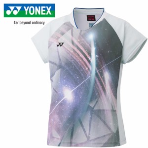 ヨネックス YONEX レディース ウィメンズゲームシャツ アイスグレー 20819 326 テニス バドミントン 半袖 シャツ Tシャツ トップス 女性