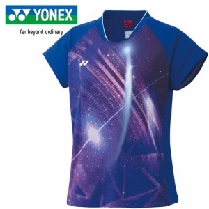 ヨネックス YONEX レディース ウィメンズゲームシャツ ミッドナイトネイビー 20819 472 テニス バドミントン 半袖 シャツ Tシャツ