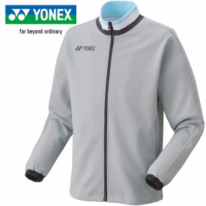 ヨネックス YONEX メンズ レディース テニス トレーニングウェア ユニニットウォームアップシャツ グレーモク 50152 275 トップス