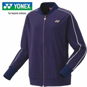 ヨネックス YONEX レディース テニス トレーニングウェア ウィメンズニットウォームアップシャツ ミッドナイト 57084 170 トップス