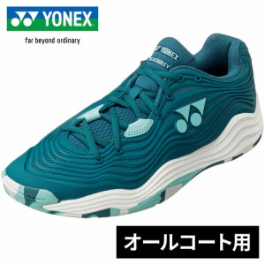 ヨネックス YONEX メンズ レディース テニスシューズ パワークッションフュージョンレブ5MAC オールコート用 ブルーグリーン SHTF5MAC