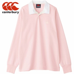 カンタベリー CANTERBURY メンズ レディース ポロシャツ ソリッドカラー ラグビージャージ ピンク RA44131 63 SOLID COLOR RUGBY JERSEY