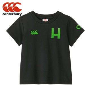 カンタベリー CANTERBURY キッズ ラグビーウェア シャツ ショートスリーブ ティー ブラック RAJ34355 19 KIDS S/S TEE 半袖 Tシャツ