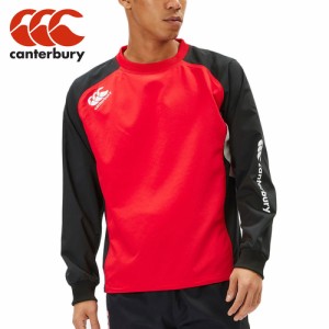 カンタベリー CANTERBURY メンズ ラグビーウェア シャツ プラクティスプルオーバー レッド RG73703 RD PRACTICE PULLOVER 長袖 トップス