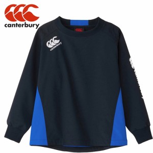 カンタベリー CANTERBURY キッズ ラグビーウェア シャツ プラクティスプルオーバー ネイビー RGJ73753 NV JR.PRACTICE PULLOVER 長袖