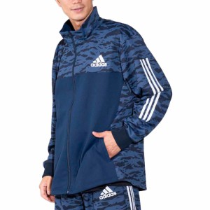 マンチェス Manches メンズ ジャージ 【adidas/アディダス】カモフラプリントウォームアップジャケット ネイビーカモ 1012762324 1