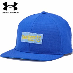 アンダーアーマー UNDER ARMOUR メンズ 野球ウェア 帽子 ベースボール キャップ チームロイヤル/タクシー 1384749 400 野球 野球帽