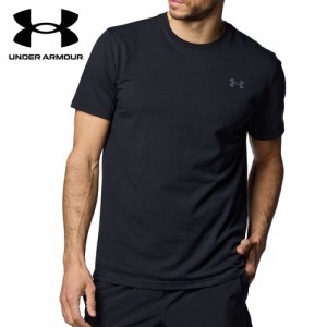 アンダーアーマー UNDER ARMOUR メンズ パフォーマンスコットン ショートスリーブTシャツ ブラック 1384805 001 トレーニングウェア