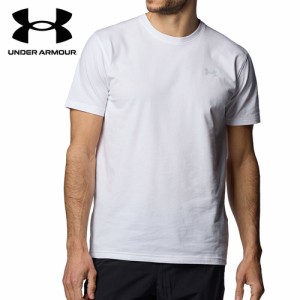 アンダーアーマー UNDER ARMOUR メンズ パフォーマンスコットン ショートスリーブTシャツ ホワイト 1384805 100 トレーニングウェア