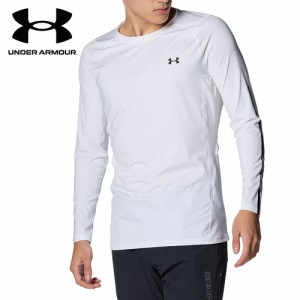 アンダーアーマー UNDER ARMOUR メンズ ゴルフウェア 長袖シャツ ヒートギア フィッティド ノベルティ ロングスリーブ クルーネック