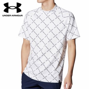 アンダーアーマー UNDER ARMOUR メンズ ゴルフウェア 半袖シャツ プレイオフ ショートスリーブ モックネック シャツ