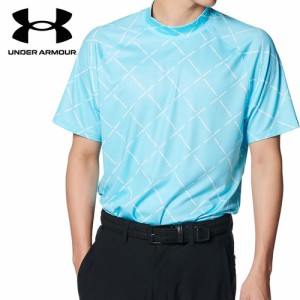 アンダーアーマー UNDER ARMOUR メンズ ゴルフウェア 半袖シャツ プレイオフ ショートスリーブ モックネック シャツ