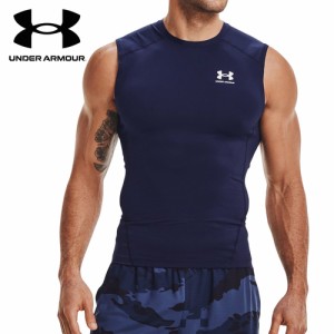 アンダーアーマー UNDER ARMOUR メンズ トレーニングウェア アンダーウェア ヒートギアアーマー コンプレッション スリーブレス シャツ