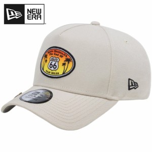 ニューエラゴルフ NEW ERA GOLF メンズ レディース ゴルフウェア 帽子 9FORTY A-Frame On Par ROUTE 66 ロゴ ストーン 13772546 STN