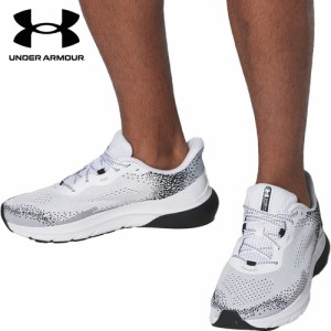 アンダーアーマー UNDER ARMOUR メンズ ランニングシューズ ホバー タービュランス2 ワイド ホワイト/ホワイト/ブラック 3026876 101