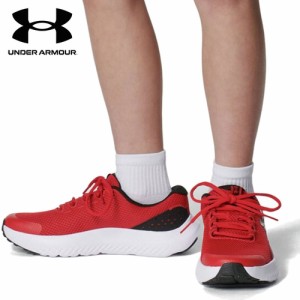 アンダーアーマー UNDER ARMOUR キッズ ランニングシューズ サージ4 レッド/ブラック/ブラック 3027103 600 マラソン ジョギング 陸上