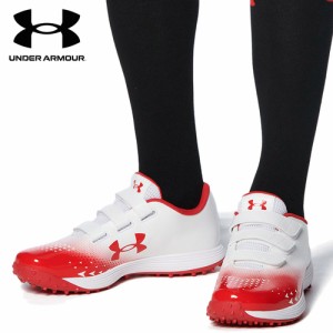 アンダーアーマー UNDER ARMOUR メンズ 野球 トレーニングシューズ エクストリーム2.0 トレーナー ワイド ホワイト/レッド/レッド