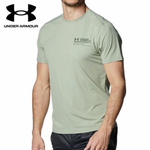 アンダーアーマー UNDER ARMOUR メンズ アイソチル ショートスリーブTシャツ グローブグリーン 1384793 504 トレーニングウェア