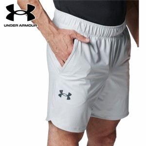 アンダーアーマー UNDER ARMOUR メンズ トレーニングウェア ショートパンツ アイソチル ショーツ ハローグレー 1384795 014