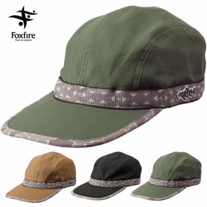 フォックスファイヤー Foxfire 帽子 FEカモストラップキャップ 6922469 FE-CAMO Strap Cap キャップ つば長め カブー 釣り フィッシング