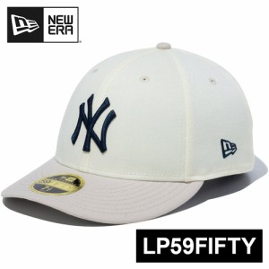 ニューエラ NEW ERA メンズ レディース キャップ LP 59FIFTY ホワイトパック ニューヨーク・ヤンキース クローム/ストーン 14109457 CRM