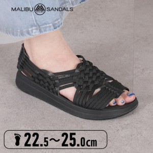 マリブサンダルズ MALIBU SANDALS レディース サンダル キャニオン ブラック MS060020 BLACK/BLACK CANYON フェス 夏 シンプル 黒