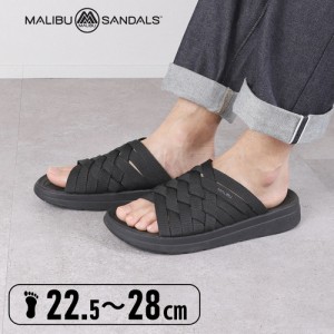 マリブサンダルズ MALIBU SANDALS メンズ レディース サンダル ズマ ブラック MS020066 BLACK/BLACK ZUMA フェス 夏 シンプル 黒