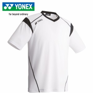 ヨネックス YONEX メンズ レディース ゲームシャツ ショートスリーブ ホワイト FW1002 011 半袖 トップス シャツ サッカー ゲームウェア