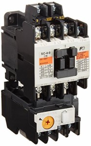 富士電機 標準形電磁開閉器 ケースカバー無 SW-4-0-200V-3.7KW-AC200V-1A