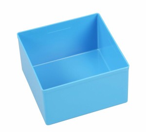 ａｌｌｉｔ プラスチックボックス Ａｌｌｉｔパーツケース ＥｕｒｏＰｌｕｓ用 青 １０８Ｘ１０８Ｘ６３ｍｍ