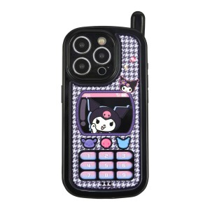 グルマンディーズ サンリオキャラクターズ iPhone 15 Pro 対応 レトロガラケー風ケース クロミ SANG-383KU
