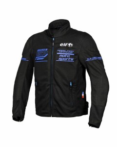 (フラッグシップ) バイク用ジャケット フレッドメッシュジャケット メンズ ブラック&ブルー