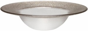 ヴェトロ・フェリーチェ ボウル 皿 中鉢 洋食器 ジンジャー 19.5cm 幸せのガラス グリッター 64620 G006