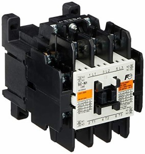 富士電機機器制御 標準形電磁接触器(ケースカバーなし) AC110V SC-N1 コイルAC110V