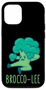 iPhone 13 ブロッコリー - 面白い空手カンフーブロッコリー野菜 スマホケース
