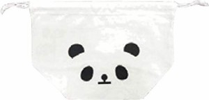 ツイン キャンバスパンダ パンダランチ 巾着 A 27×19×13.5cm
