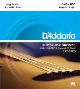D'Addario ダダリオ EPBB170 フォスファーブロンズ 45-100 レギュラーライト アコースティックベース弦