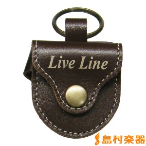 Live Line ライブライン LPC1200CH レザーピックケース　【チョコレート】 