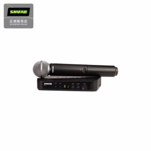 SHURE シュア BLX24/SM58 ワイヤレスマイクセット [マイク:SM58] [受信機:BLX4R]セット 【国内正規品】