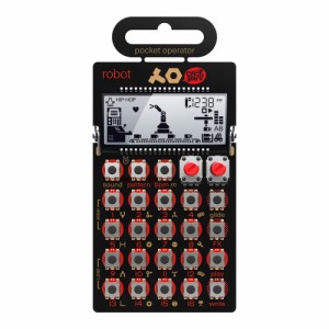 Teenage Engineering ティーンエイジ エンジニアリング pocket operator PO-28 robot シンセサイザー [国内正規品]