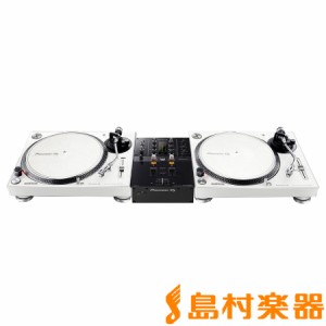 Pioneer DJ パイオニア PLX-500-W + DJM-250MK2(ミキサー) アナログDJセット 